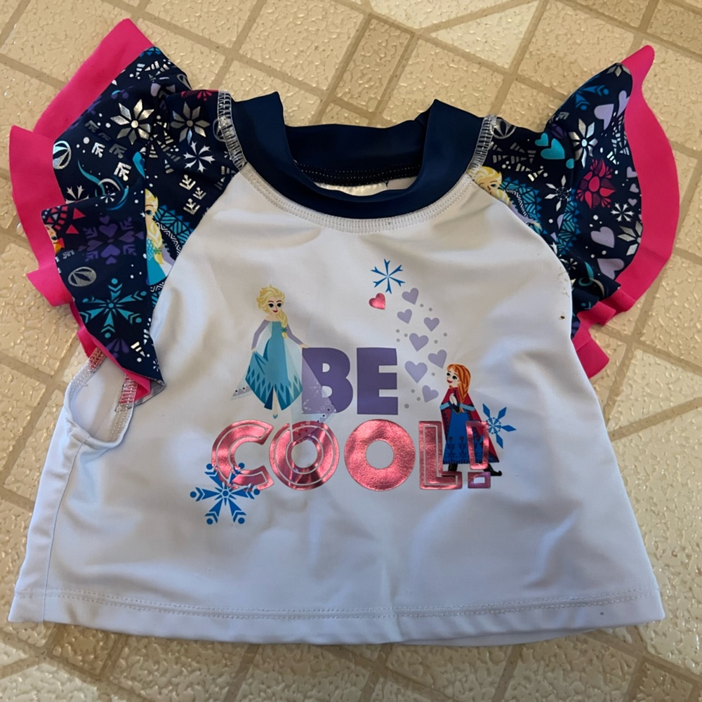 Frozen swim shirt